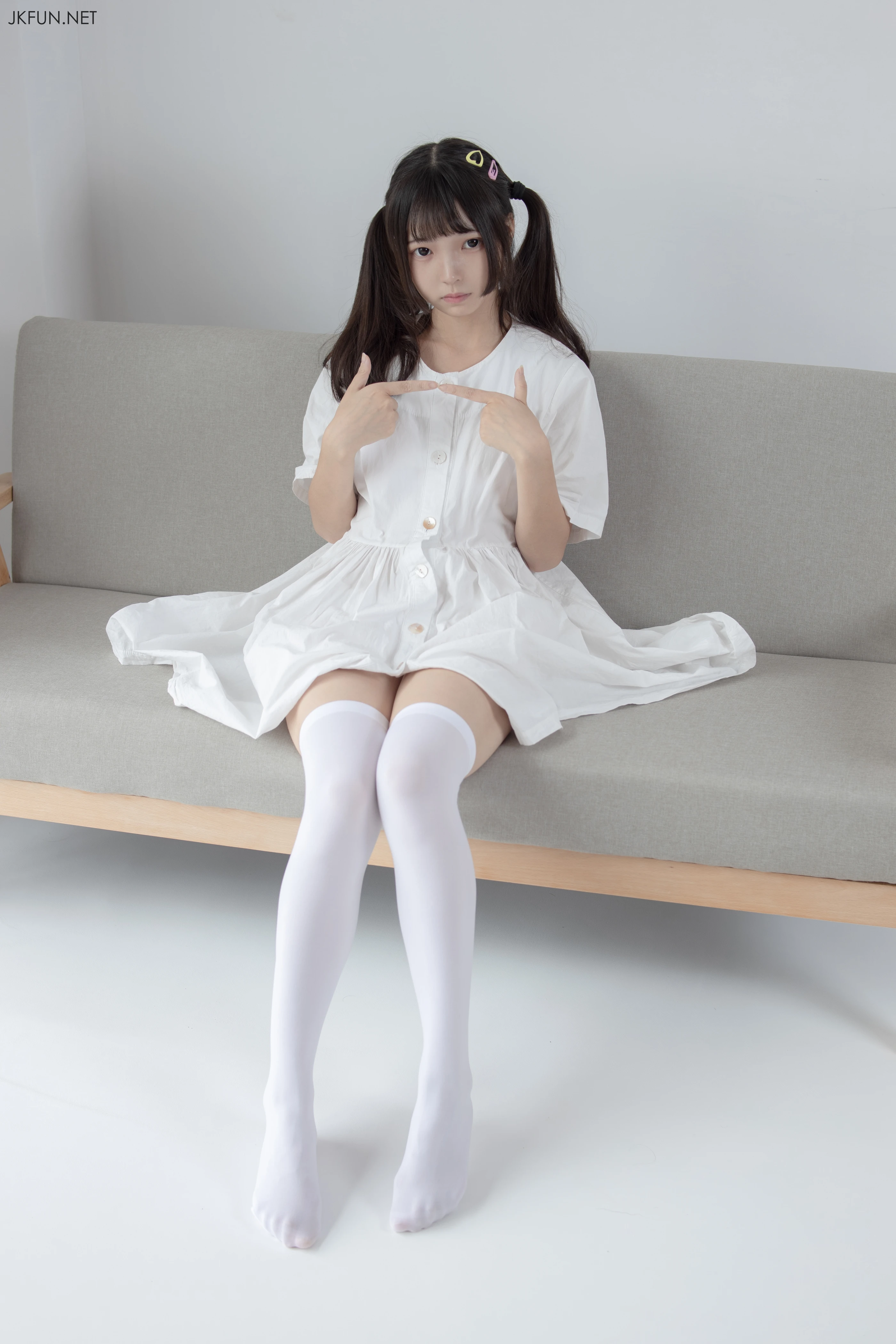 森萝财团 [JKFUN-014] 默陌 白衣飘飘的年代 [91P 1V]插图3